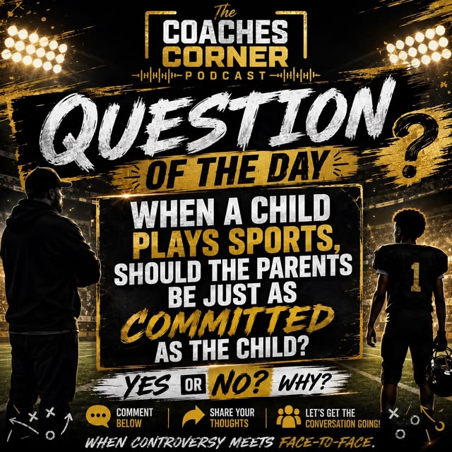 Question of the day about parents committing to youth sports